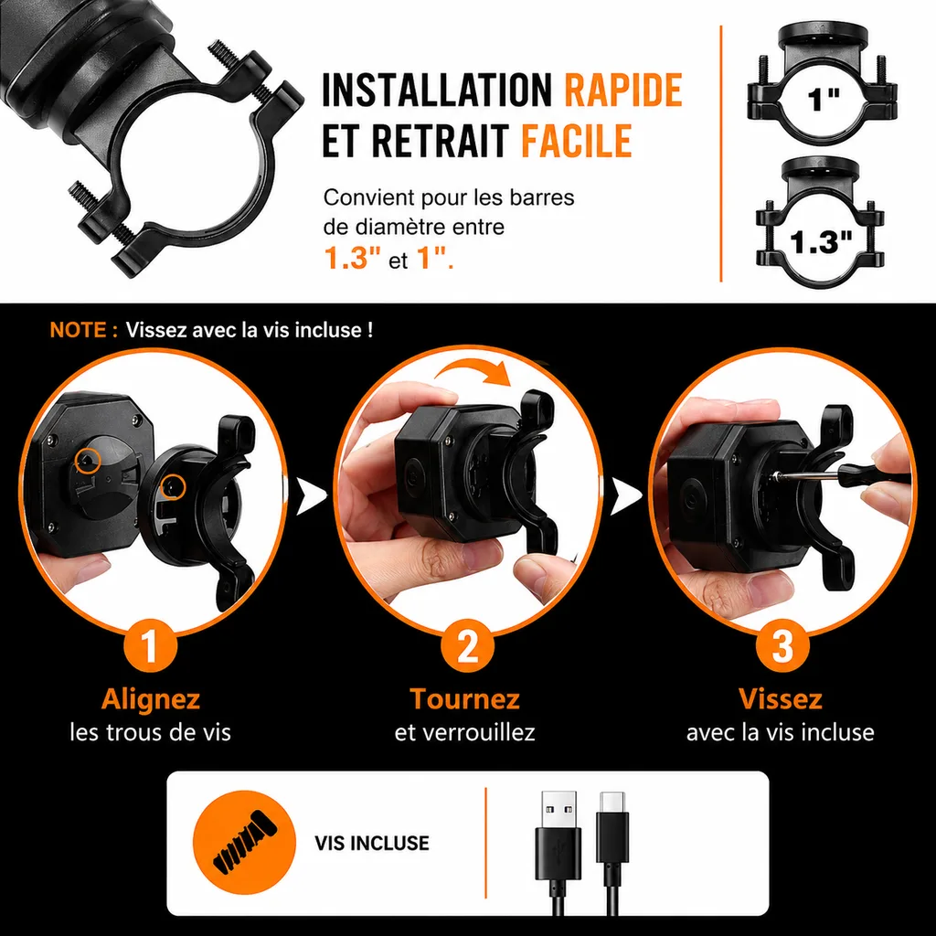 Alarme Antivol Moto — en situation