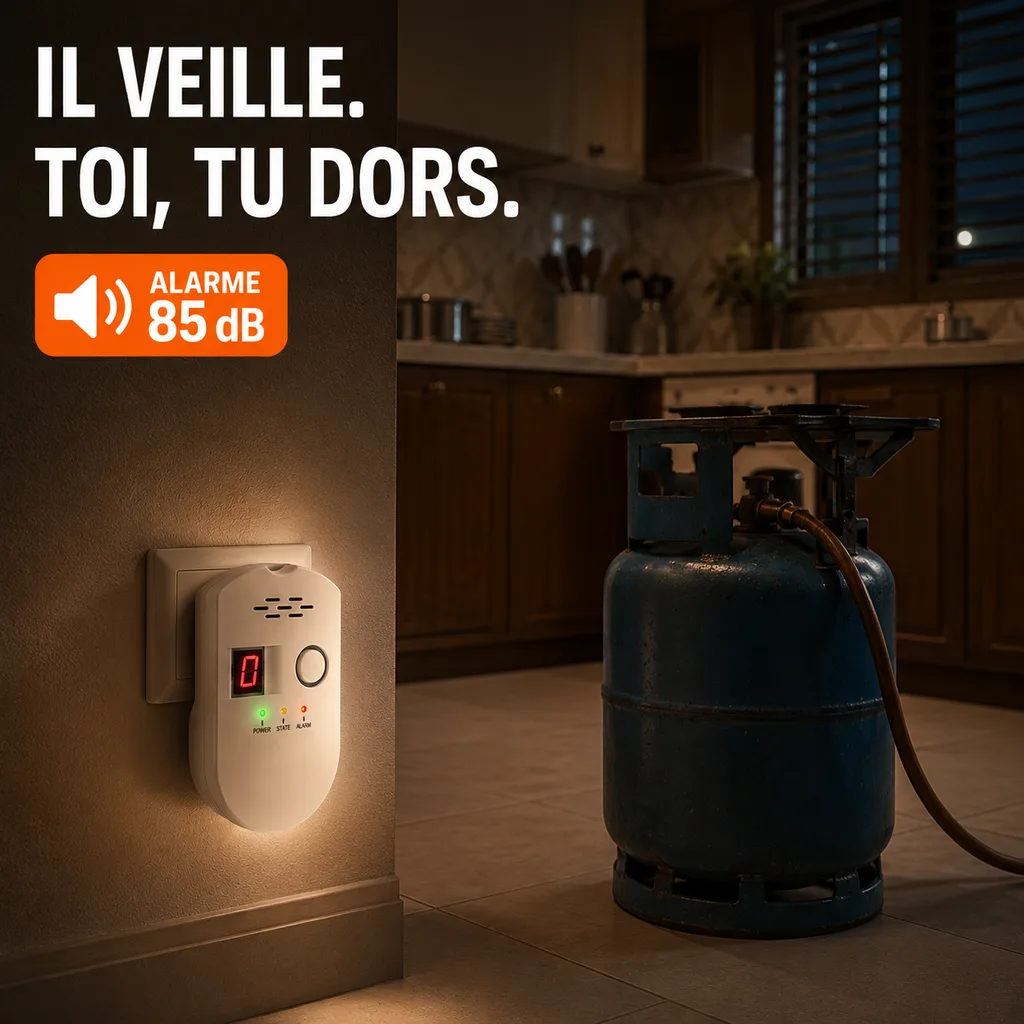 Détecteur de Fuite de Gaz
