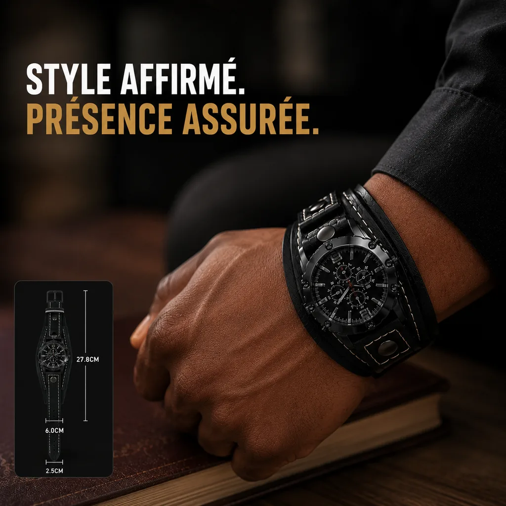 Montre Homme Cuir