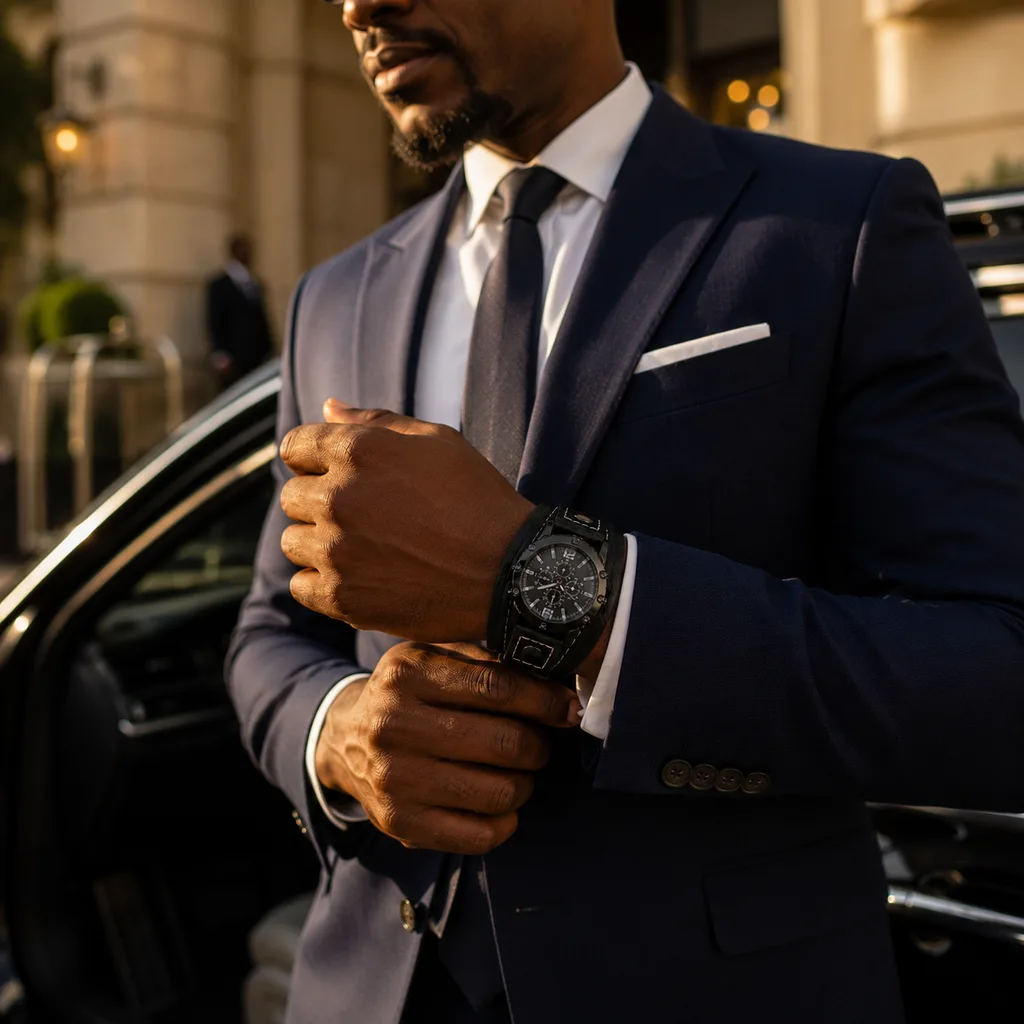 Montre Homme Cuir — caractéristiques