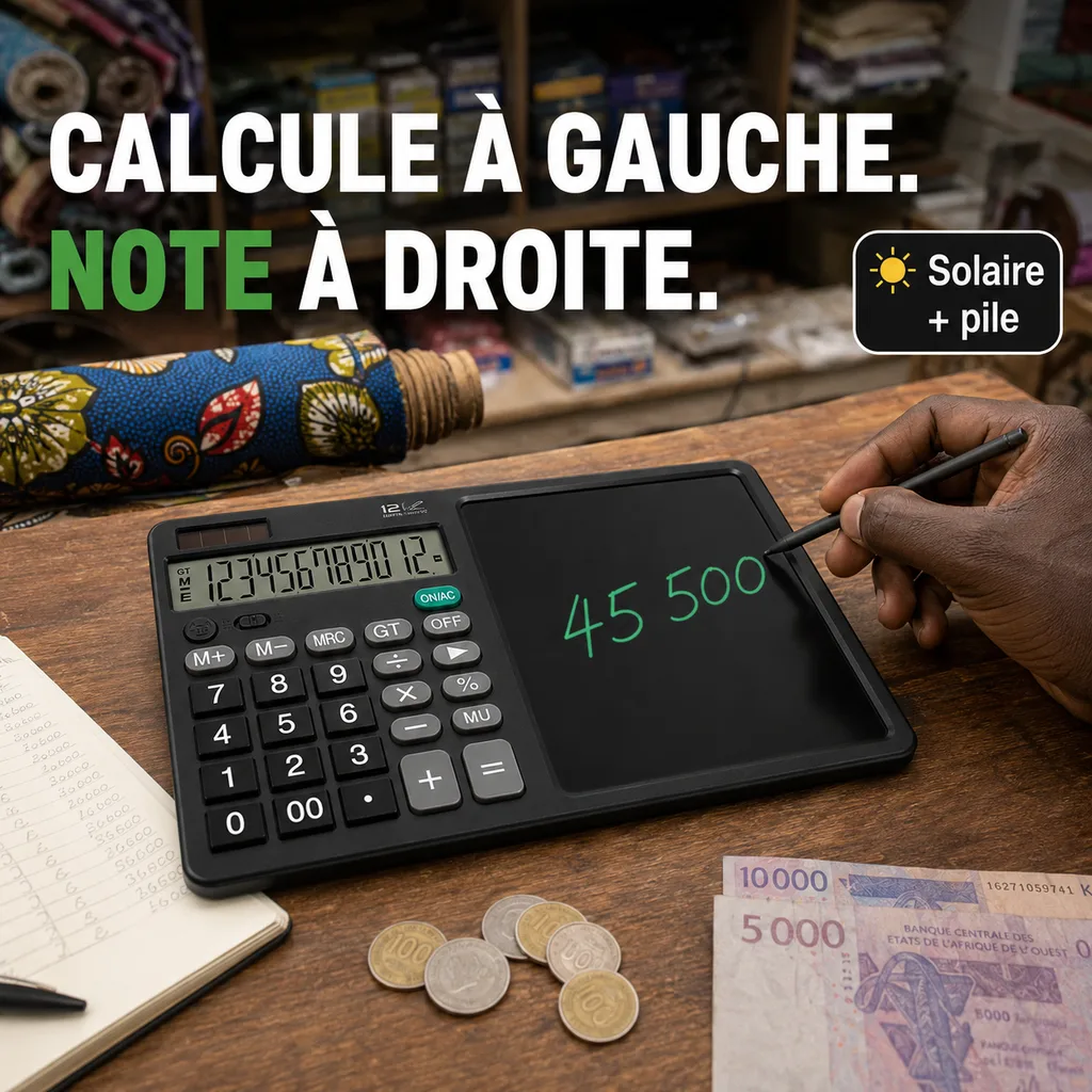 Calculatrice + Ardoise Magique